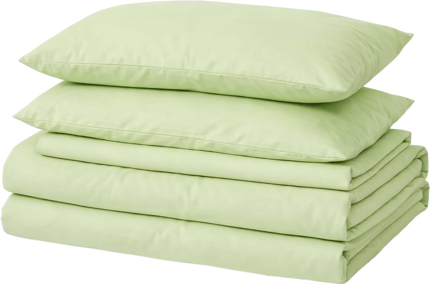 Комплект постільної білизни MirSon №12-0525 Luminary Green Mikrosatin Premium Однотонний 200х220 см (2200007228492)